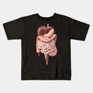 Digestive system Kids T-Shirt